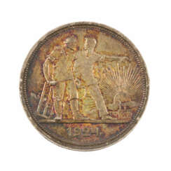 Russland / Sowjetunion - 1 Rubel 1924,