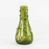 Jugendstil-Vase mit Glascabochons - photo 2