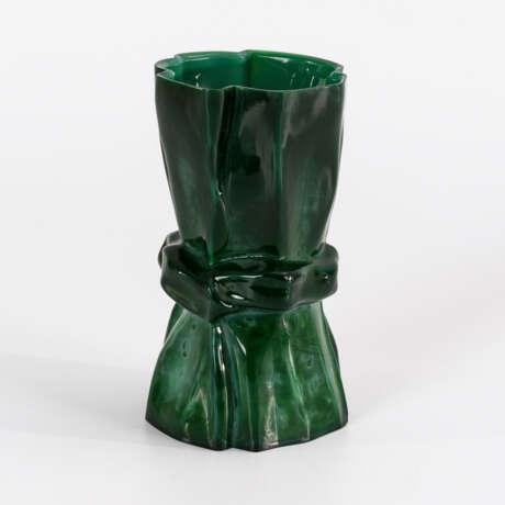 Grüne Vase. Lobmeyr. - photo 1