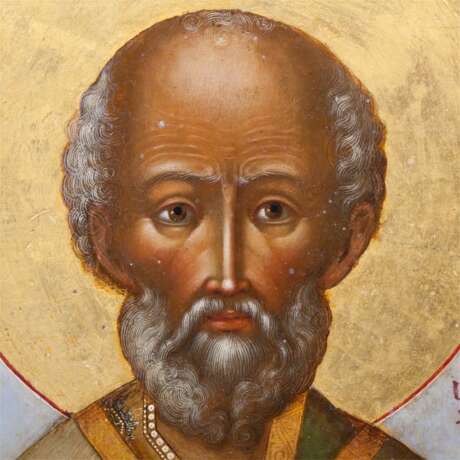 Икона Святой Николай Чудотворец - фото 4