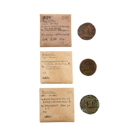 Entzückendes 3-teiliges Antikenkonvolut - bestehend aus 3 x Röm. Kaiserzeit - - фото 1