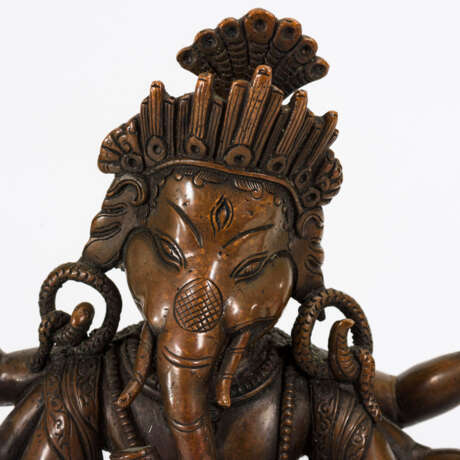 Ganesha auf der Ratte stehend - фото 2