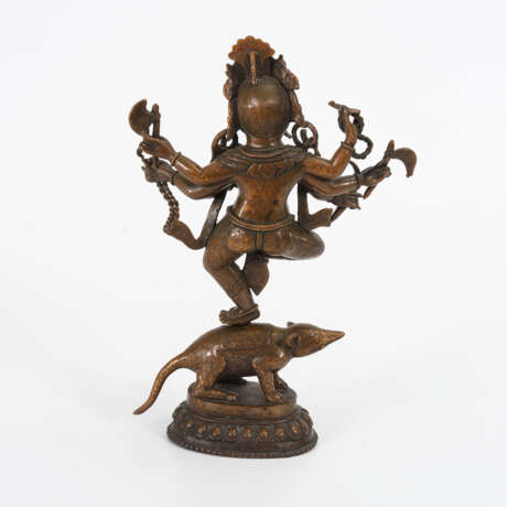 Ganesha auf der Ratte stehend - photo 6
