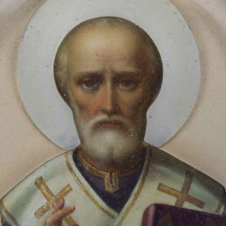 Икона-образок Святой Николай Чудотворец - photo 3