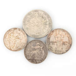 4 Münzen Bayern