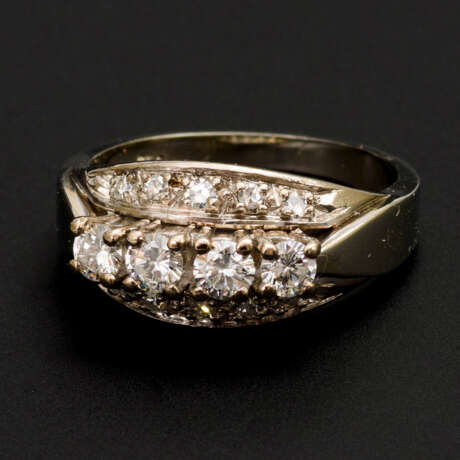 Ring mit Brillanten und Diamanten - photo 1