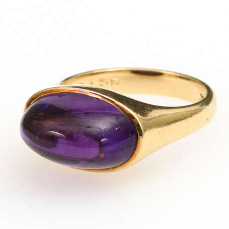 Ring mit Amethyst - фото 2