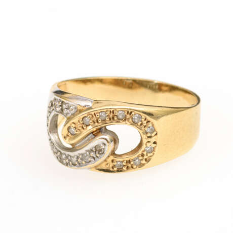 Ring mit Diamanten - photo 2