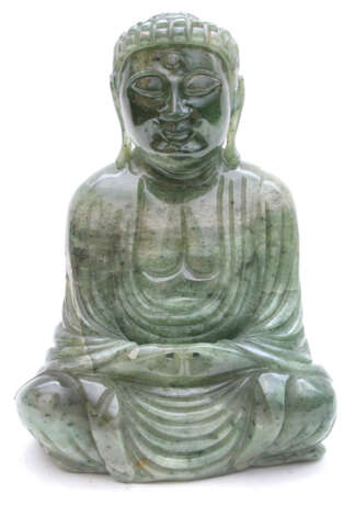 BUDDHA, SPINATGRÜNE JADE, - фото 1