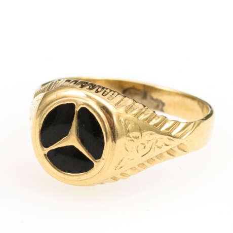 Ring mit Mercedes Benz Logo - фото 2