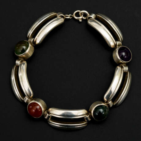 Armband mit verschiedenen Steinen - photo 2