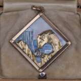 Медальон с изображение белого медведя в оригинальном футляре - фото 2