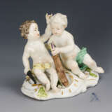 Amorettengruppe. Meissen. - photo 1