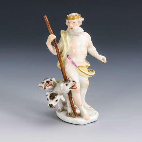 Pluto mit Cerberus. Meissen. - Foto 1