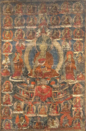 THANGKA, BUDDHA AMITABHA, - photo 1