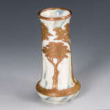 Kleine Jugendstil-Vase mit Kupferauflage - Foto 1