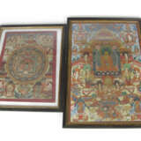 ZWEI THANGKAS, BUDDHA - photo 1