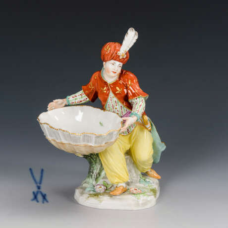 Türke mit Schale. Meissen. - photo 1