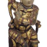 DAOISTISCHE FIGUR, HOLZ, - photo 1