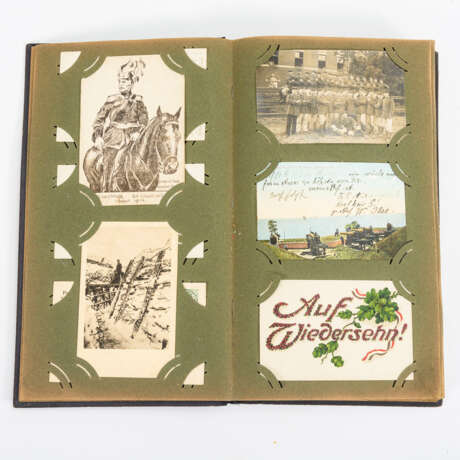 Album mit ca. 146 Militärpostkarten I. Weltkrieg - Foto 2