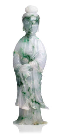 JADEIT-FIGUR DES GUANYIN, - photo 1