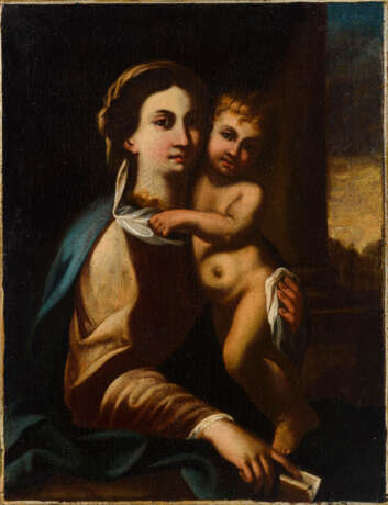 Italien 16. Jh.: Maria mit dem Jesuskind - photo 1