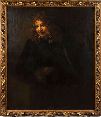 REMBRANDT - Kopie nach. Porträt des Nicolaas van Bruyningh. - Foto 2