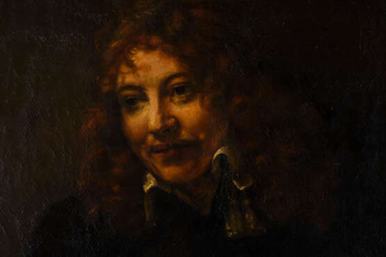 REMBRANDT - Kopie nach. Porträt des Nicolaas van Bruyningh. - photo 3