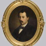 HÖSCH, Friedrich Carl (1836 Kleinlangheim - 1888). Pendant Porträts. - photo 2
