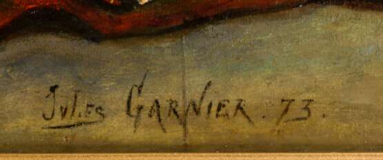 GARNIER, Jules Arsène (1847 Paris - 1889 ebd.). Junge liegende Frau. - фото 4