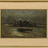 Impressionistische Studie mit Fischern am Strand - Foto 2