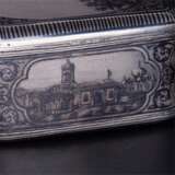 Черневая шкатулка с изображением замка Бабельсберг - фото 5