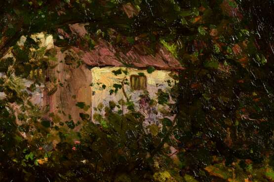 STOSKOPF, Gustav Jacques (1869 - 1944). Haus im Wald. - photo 3