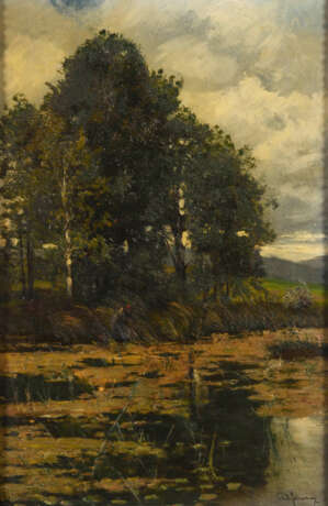 SCHWARZ, Adolf (1869 Wien - 1926 ebd.). "Waldweiher". - photo 1