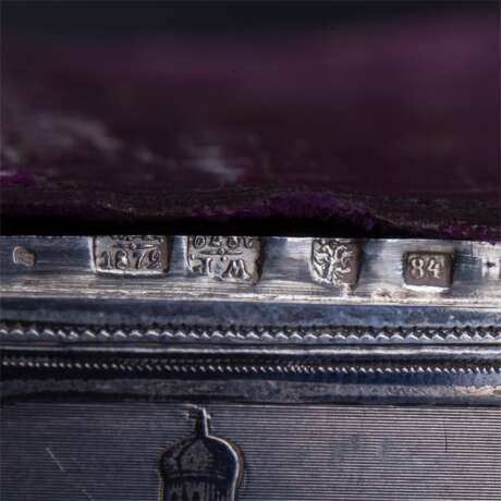 Черневая шкатулка с изображением замка Бабельсберг - Foto 7