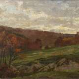 VOLKMANN, Hans Richard von (1860 Halle/Saale - 1927 ebd.). "Herbstlandschaft bei Willingshausen". - photo 1