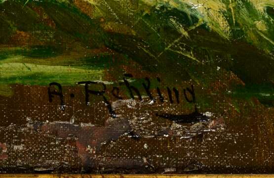 REHLING, A.. Impressionistische Flusslandschaft. - Foto 3