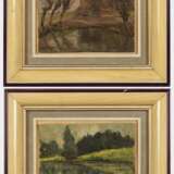 LAHAYE, Alfred (* 1897). Zwei kleine Landschaften. - фото 1