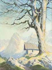 TILSNER, Kurt Karl (1909 - 1989). Alpenlandschaft.