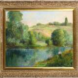 LEDOGARD, Georges. Postimpressionistische Sommerlandschaft am Fluss Oise. - photo 2