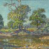 LENK, Ernst Curt (* 1895 Leipzig). Sommerlandschaft. - Foto 1