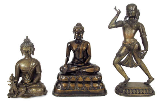 DREI BRONZEN, U.A. BUDDHA, - фото 1