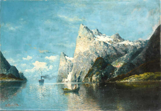 NORDWICK, O.. Fjordlandschaft. - photo 1