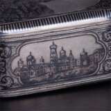 Черневая шкатулка с изображением замка Бабельсберг - фото 9