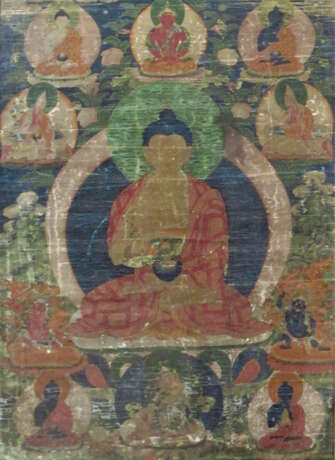 THANGKA MIT DARSTELLUNG DES - photo 1