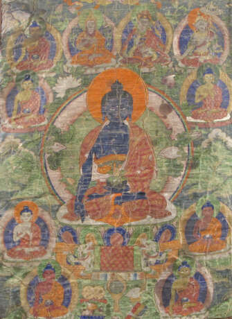 THANGKA MIT DARSTELLUNG DES - photo 1