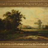 PÖPPEL, Rudolf (1823 Königsberg - 1889 München). Landschaft mit Kühen. - photo 2