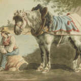 TOLLY, Emile. Bauernknabe mit Pferd. - Foto 1