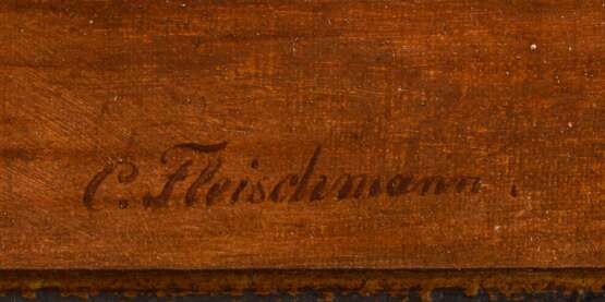 FLEISCHMANN, Carl (1853 Floß - 1935 Nürnberg). Stillleben mit Trauben. - photo 3