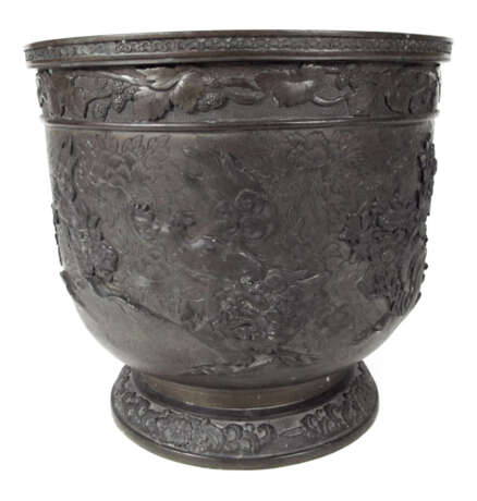 CACHEPOT, BRONZE, JAPAN, - Foto 1